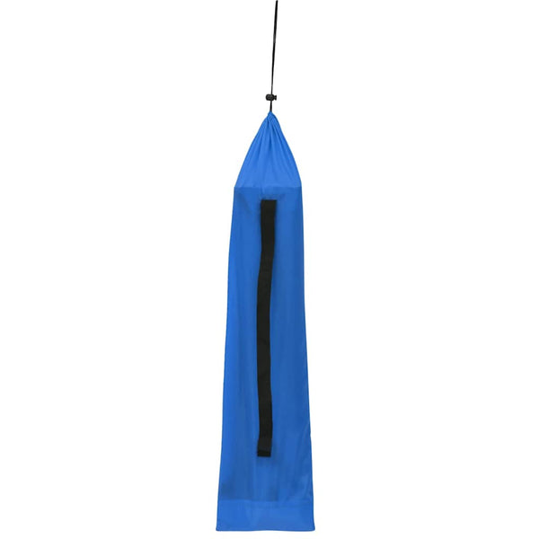 Campingbett 180x60x19 cm Oxford-Gewebe und Stahl Blau