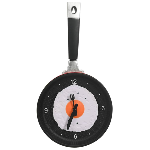Spiegelei-Pfannen Wanduhr, 18,8 cm