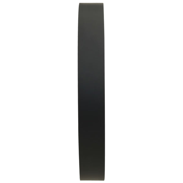 Leuchtende Wanduhr, Schwarz, 30 cm