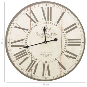 Vintage Wanduhr London, 60 cm