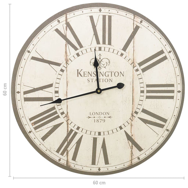 Vintage Wanduhr London, 60 cm