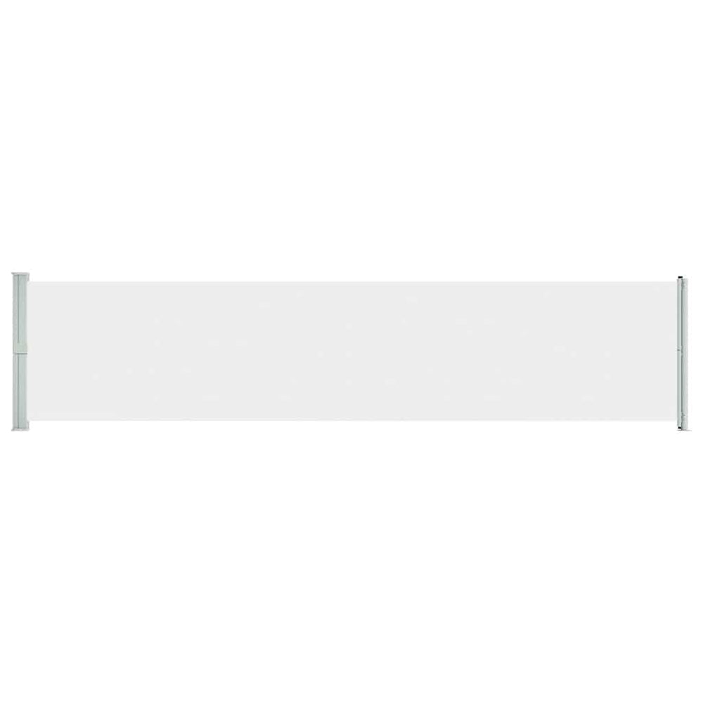 vidaXL Store latéral rétractable 140x600 cm Crème