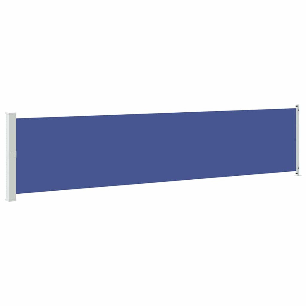 vidaXL Store latéral rétractable 140x600 cm Bleu