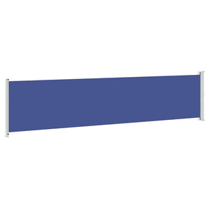 Seitenmarkise Ausziehbar 140x600 cm Blau