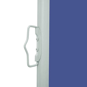 Seitenmarkise Ausziehbar 140x600 cm Blau
