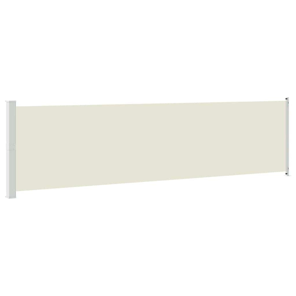 Store latéral rétractable vidaXL 600x160 cm Crème