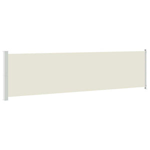 Seitenmarkise Ausziehbar 600x160 cm Creme