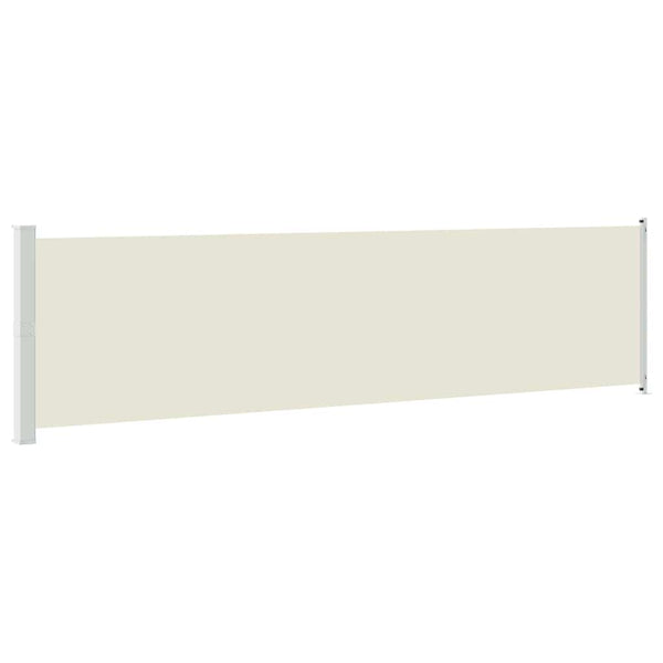Seitenmarkise Ausziehbar 600x160 cm Creme