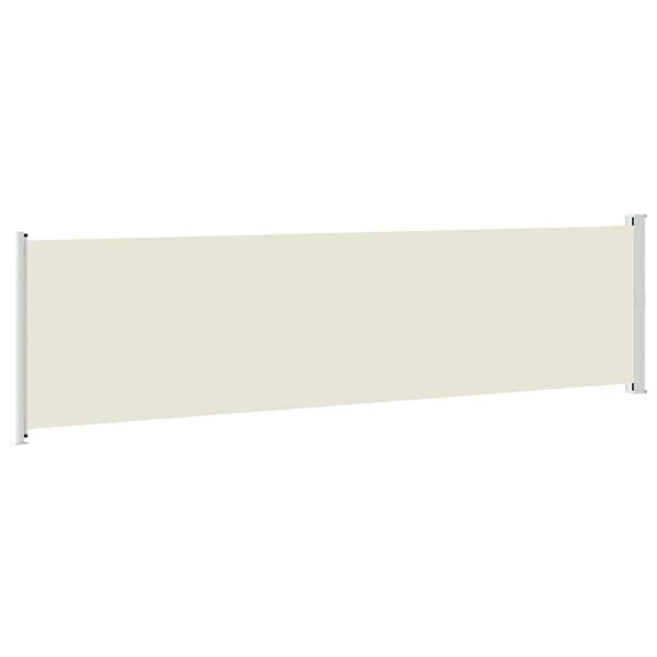 Seitenmarkise Ausziehbar 600x160 cm Creme