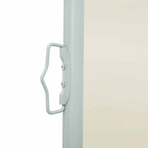 Seitenmarkise Ausziehbar 600x160 cm Creme