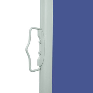 Seitenmarkise Ausziehbar 600x160 cm Blau