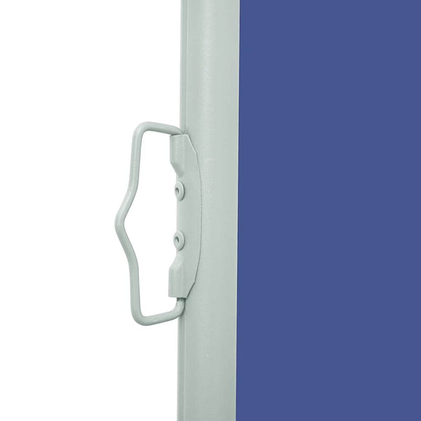 Seitenmarkise Ausziehbar 600x160 cm Blau