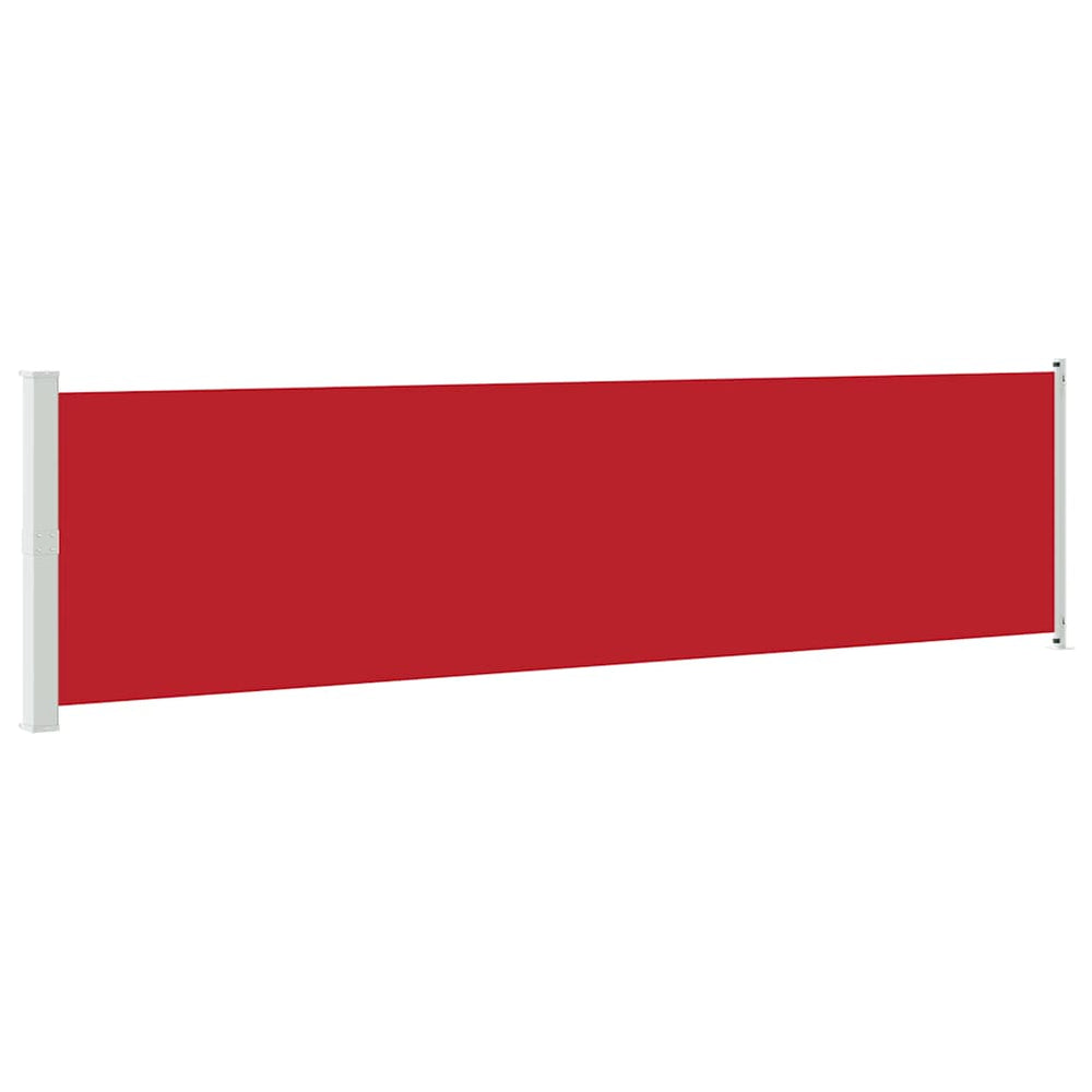 Store latéral vidaXL rétractable 600x160 cm Rouge