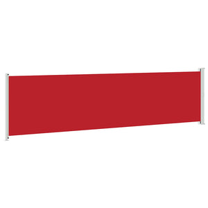 Seitenmarkise Ausziehbar 600x160 cm Rot