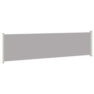 Seitenmarkise Ausziehbar 600x160 cm Grau