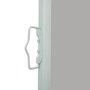 Seitenmarkise Ausziehbar 600x160 cm Grau