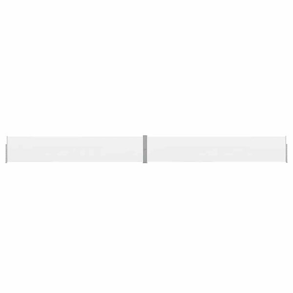 Ausziehbare Seitenmarkise 140x1200 cm Creme