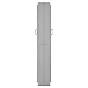 Ausziehbare Seitenmarkise 140x1200 cm Creme