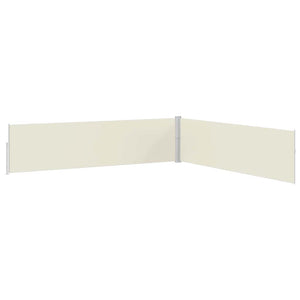 Ausziehbare Seitenmarkise 170x1200 cm Creme