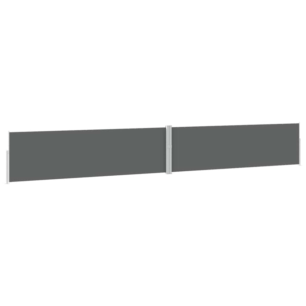 vidaXL Store latéral rétractable 170x1200 cm Anthracite