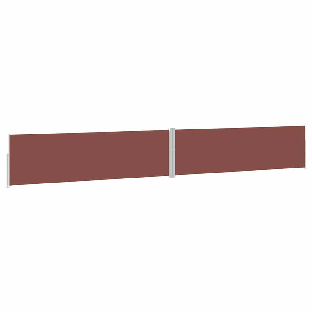 vidaXL Store latéral rétractable 170x1200 cm Marron