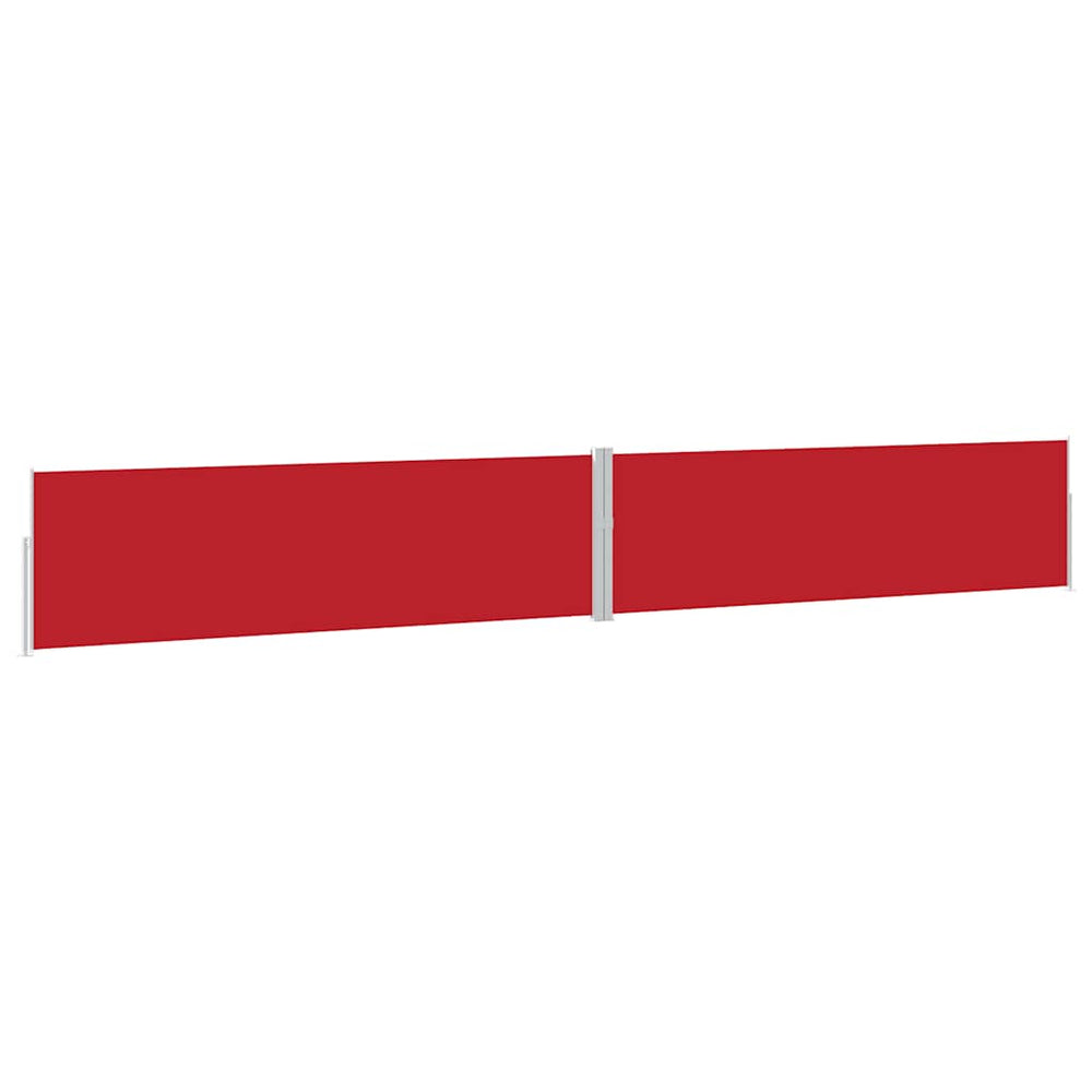 vidaXL Store latéral rétractable 170x1200 cm Rouge