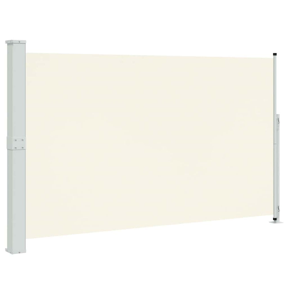 vidaXL Store latéral rétractable 180x300 cm Crème