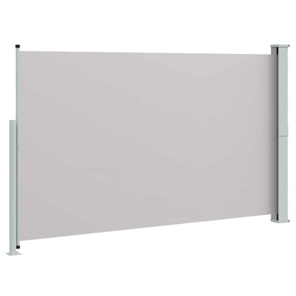 Seitenmarkise Ausziehbar 180x300 cm Grau