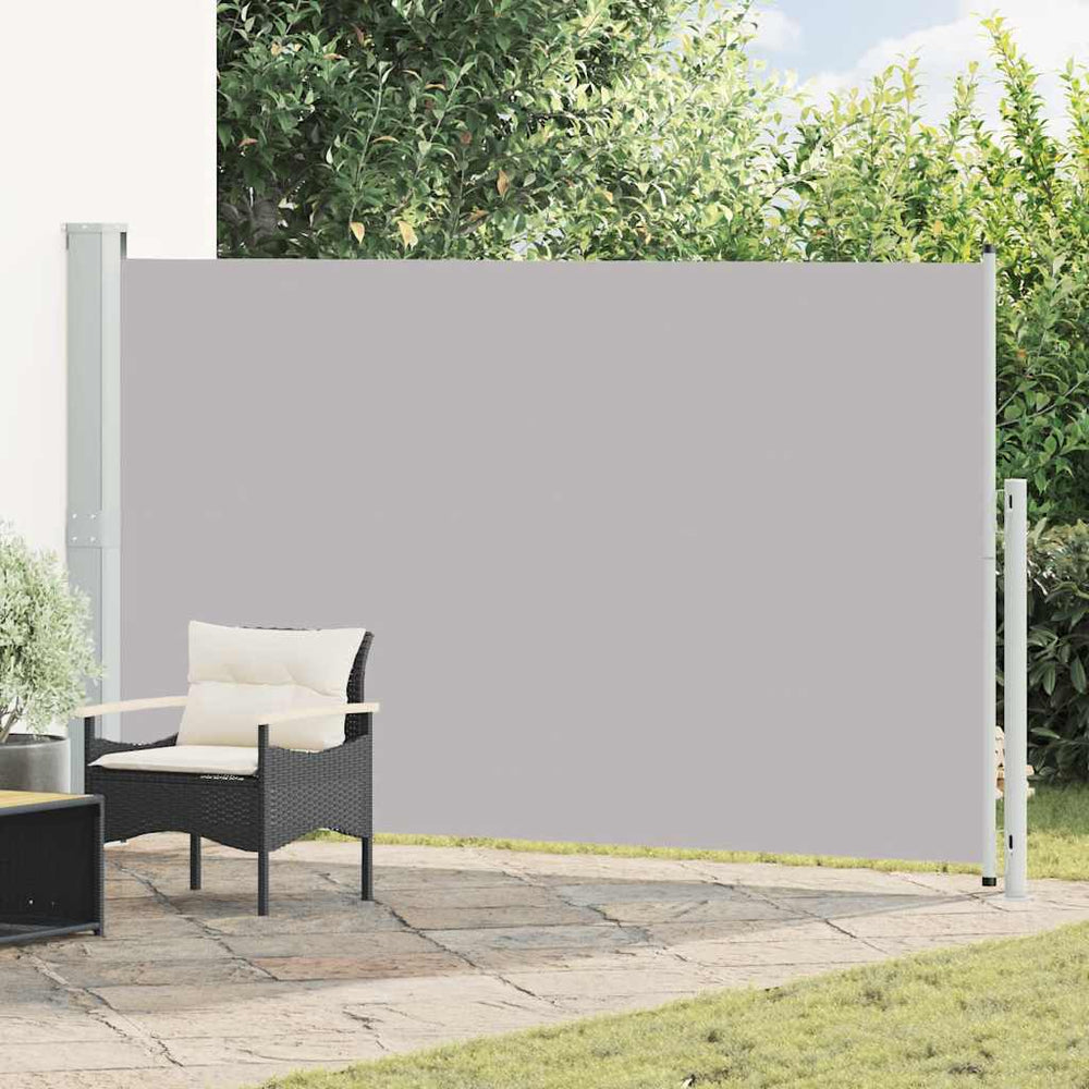 Store latéral rétractable vidaXL 180x300 cm Gris