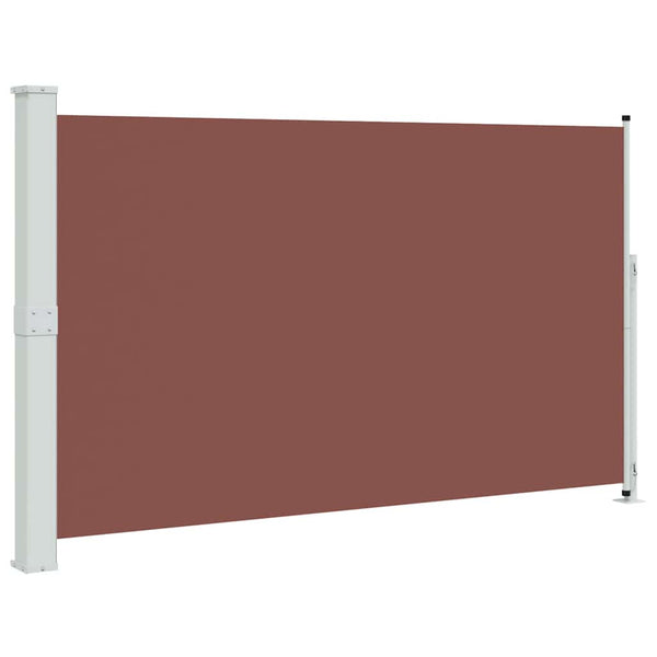 Seitenmarkise Ausziehbar 180x300 cm Braun