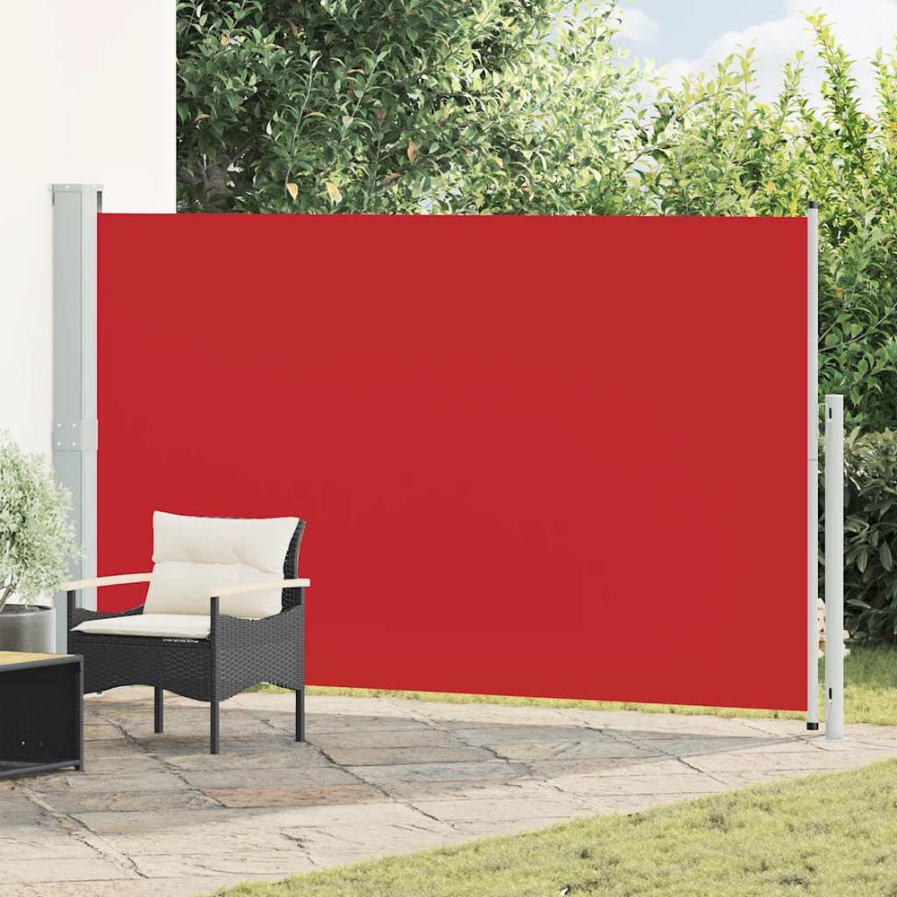 Store latéral vidaXL Rétractable 180x300 cm Rouge