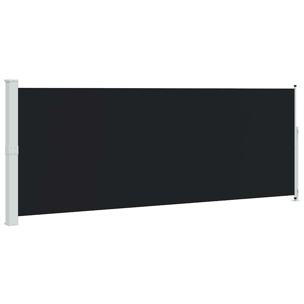 vidaXL Store latéral rétractable 180x500 cm Noir