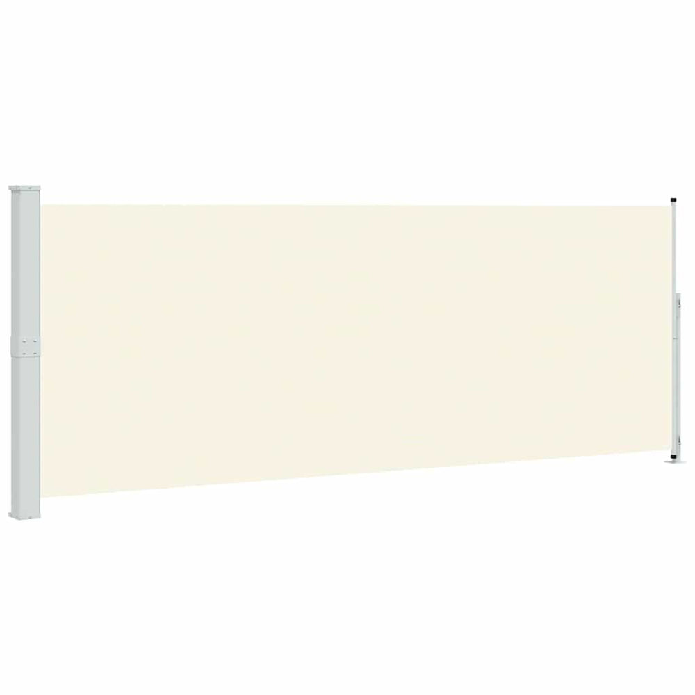 vidaXL Store latéral rétractable 180x500 cm Crème