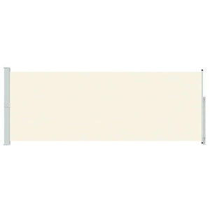 Seitenmarkise Ausziehbar 180x500 cm Creme