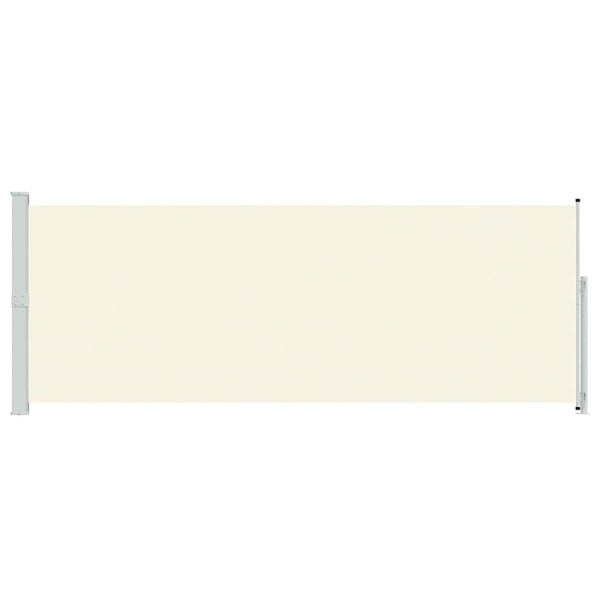 Seitenmarkise Ausziehbar 180x500 cm Creme