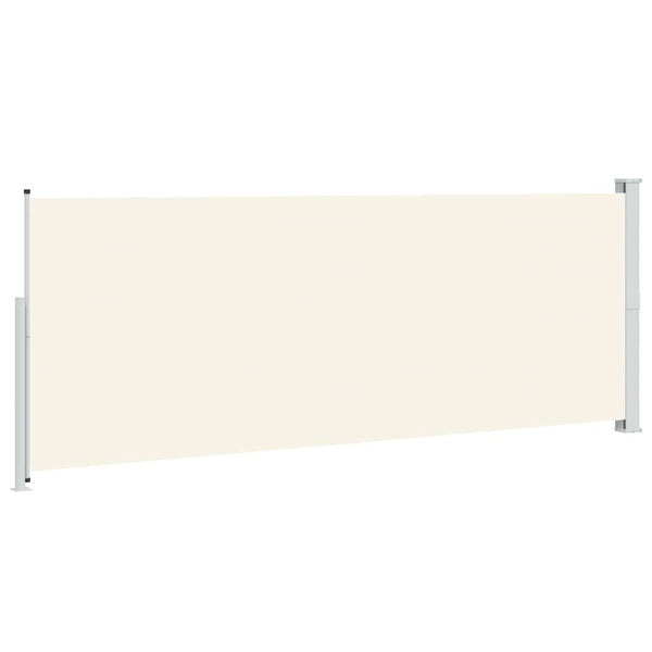 Seitenmarkise Ausziehbar 180x500 cm Creme