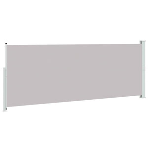 Seitenmarkise Ausziehbar 180x500 cm Grau