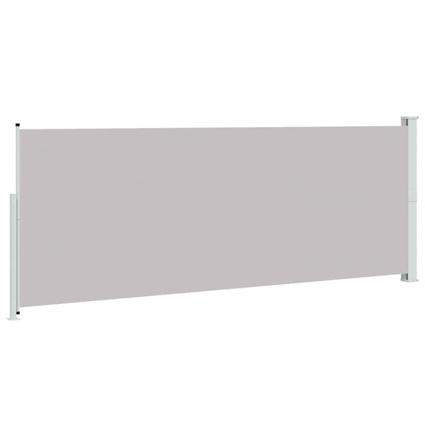 Seitenmarkise Ausziehbar 180x500 cm Grau