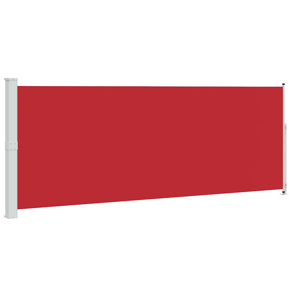 Seitenmarkise Ausziehbar 180x500 cm Rot