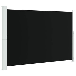 Seitenmarkise Ausziehbar 200x300 cm Schwarz