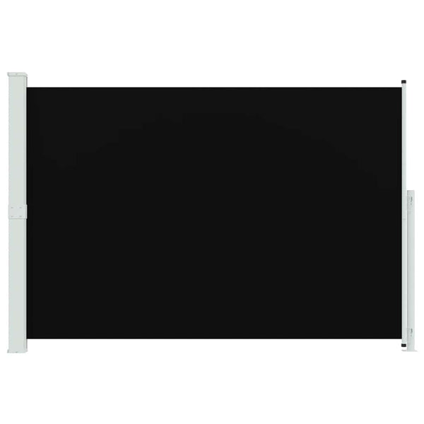 Seitenmarkise Ausziehbar 200x300 cm Schwarz