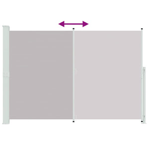 Seitenmarkise Ausziehbar 200x300 cm Grau