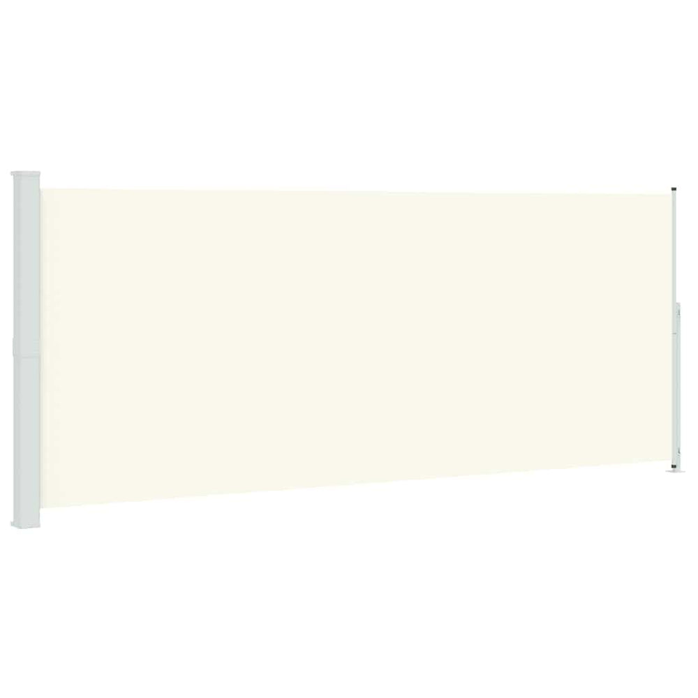 Seitenmarkise Ausziehbar 200x500 cm Creme