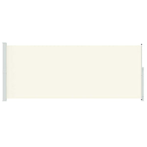 Seitenmarkise Ausziehbar 200x500 cm Creme
