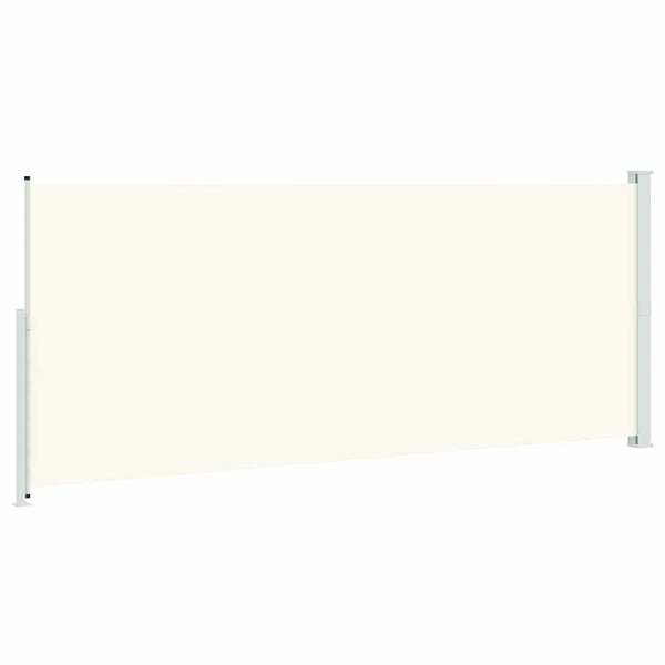 Seitenmarkise Ausziehbar 200x500 cm Creme