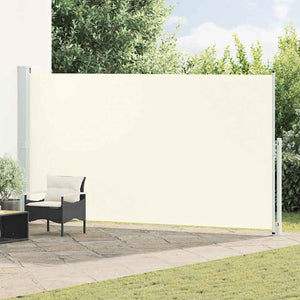 Seitenmarkise Ausziehbar 200x500 cm Creme