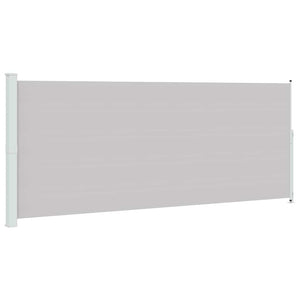 Seitenmarkise Ausziehbar 200x500 cm Grau