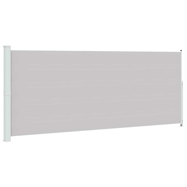 Seitenmarkise Ausziehbar 200x500 cm Grau