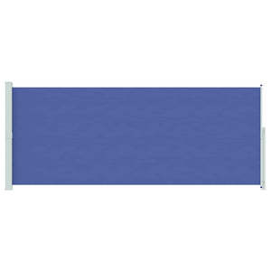 Seitenmarkise Ausziehbar 200x500 cm Blau