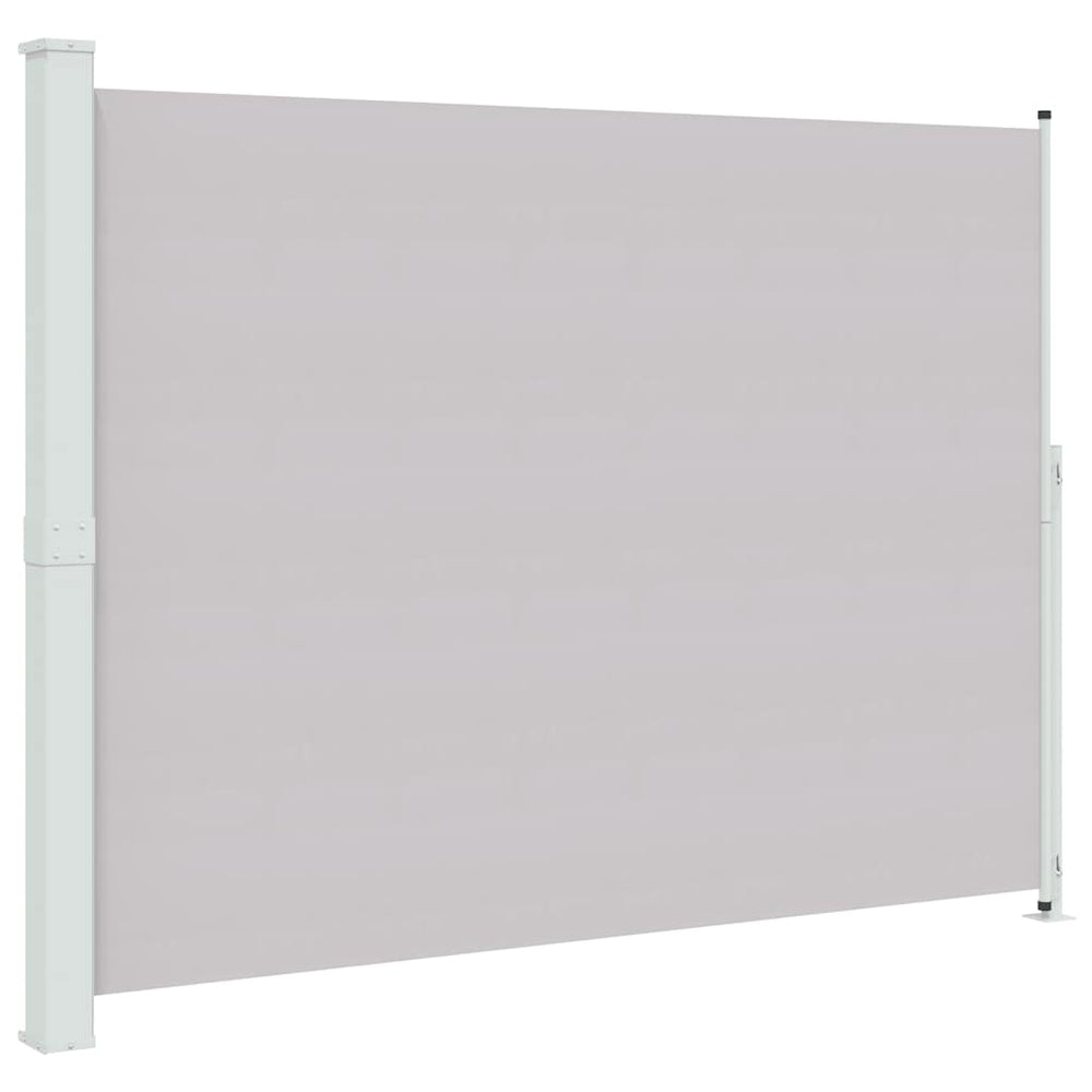 Seitenmarkise Ausziehbar 220x300 cm Grau